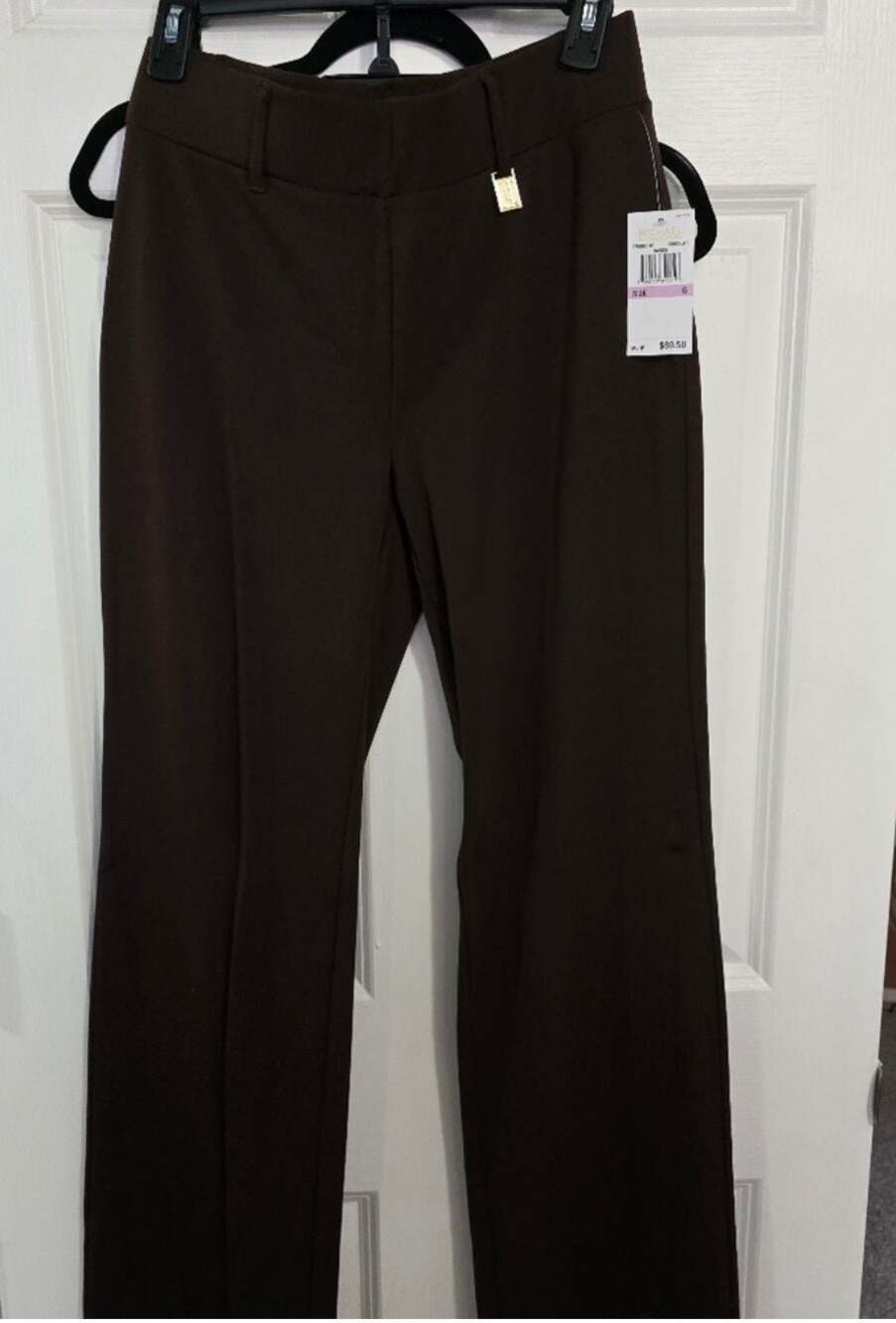 Michael Michael Kors Chocolate Basics Bootcut Dress Pants Size 6
